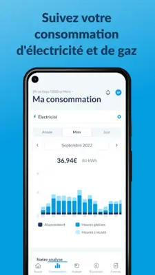 Hello Watt Suivi Conso Énergie android App screenshot 17